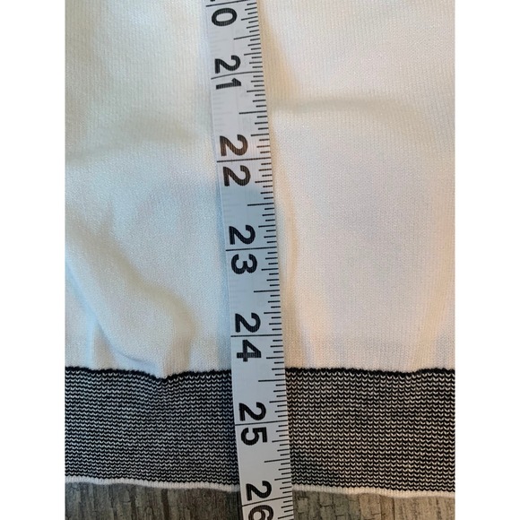 Perry Ellis Mens Short Sleeve Polo Shirt Bright White Size Large Style - Picture 8 of 9